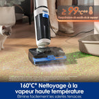 Tineco FLOOR ONE S6 Stretch Steam Aspirateur-laveur avec fil humide et sec tout-en-un