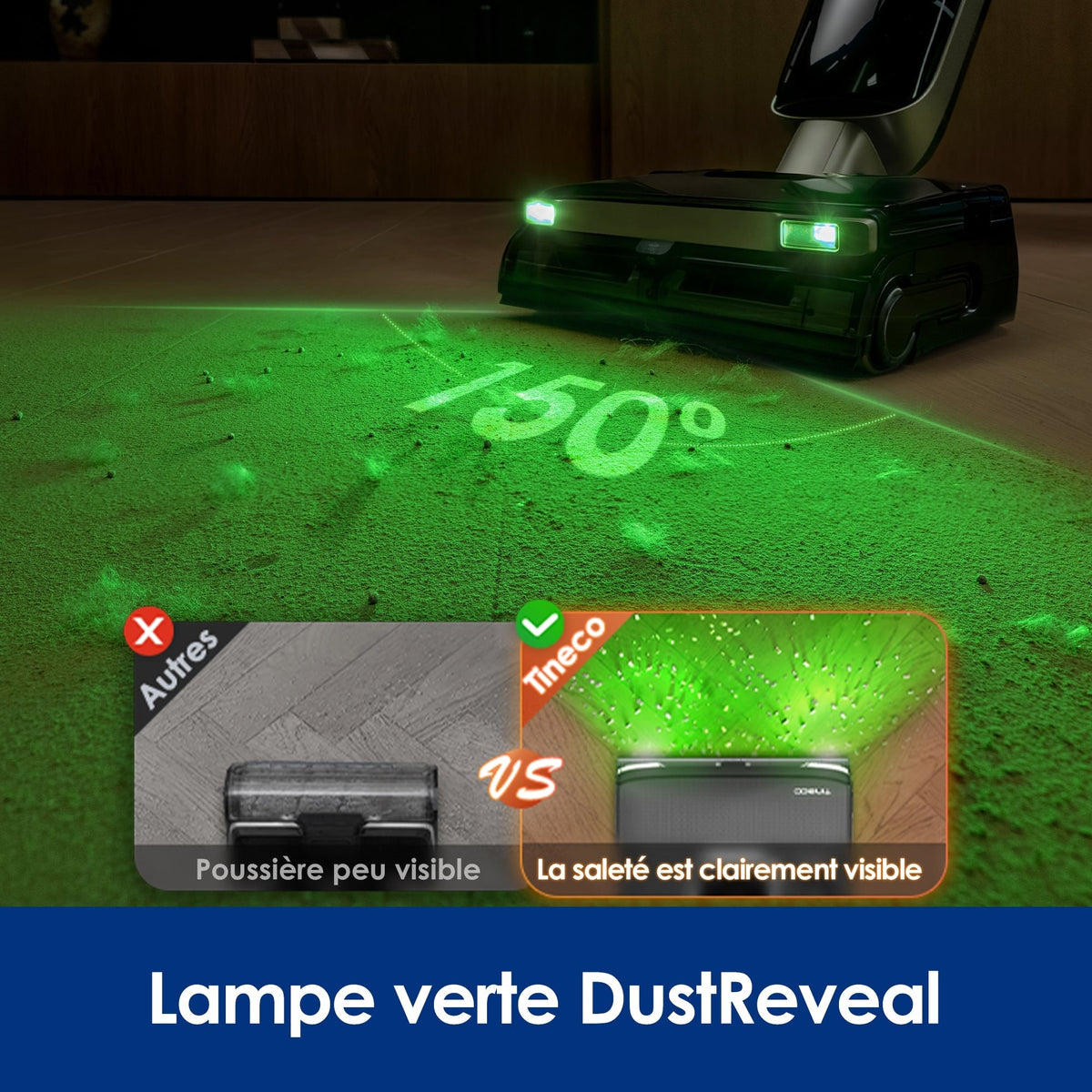 Tineco Floor One S9 Master Aspirateur Laveur