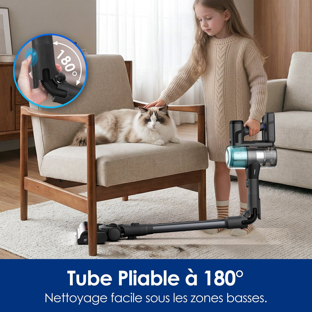Tineco PURE ONE S50 Pro Pet Aspirateur Balai Sans Fil